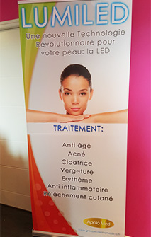 Lumiled utilisé pour la luminothérapie à Fée Toi Belle Argelès-sur-Mer